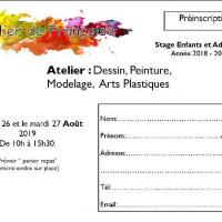 Stage août 2019 Préinscription Enfant Ados - WEB