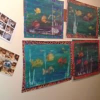 Exposition  dans l'école